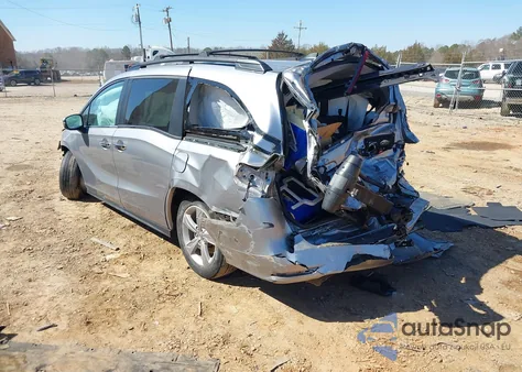 2019 Honda Odyssey Ex-L из США, поврежденный, VIN 5FNRL6H70KB121473